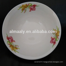 6" porcelain salad bowl